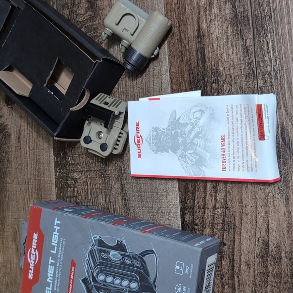 Surefire HL1 Multi-Use High-Performance LED Tactical Helmet Light - Picture 9 of 11